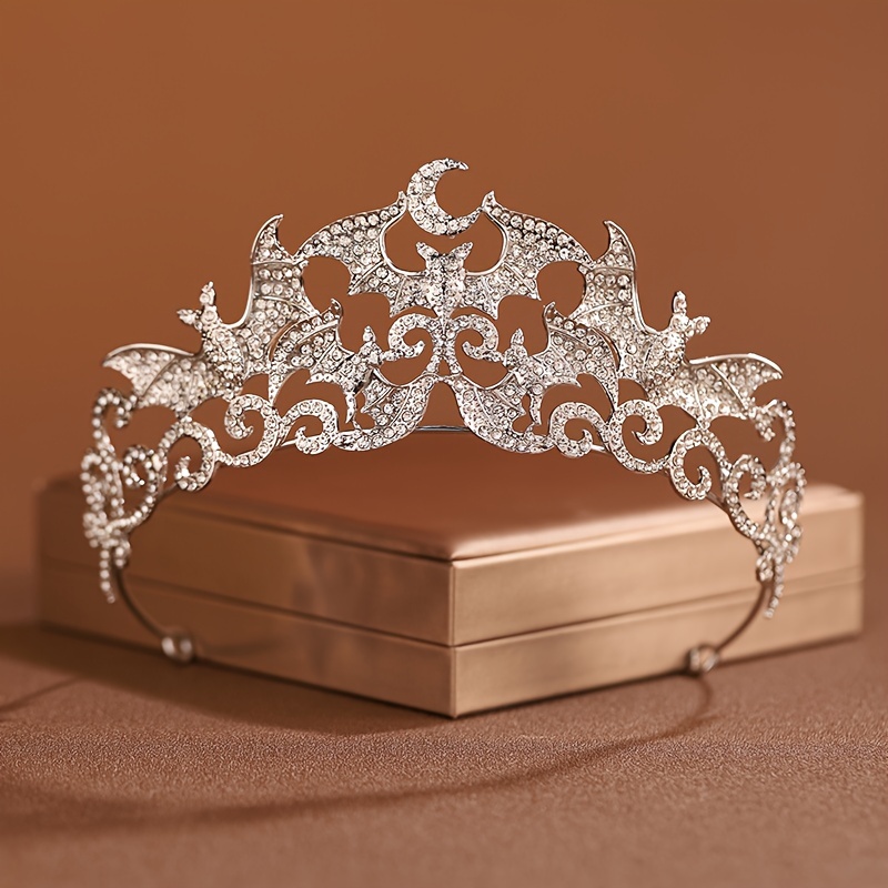 A Bat-shaped Crown, Suitable For Halloween Event Women's Additions