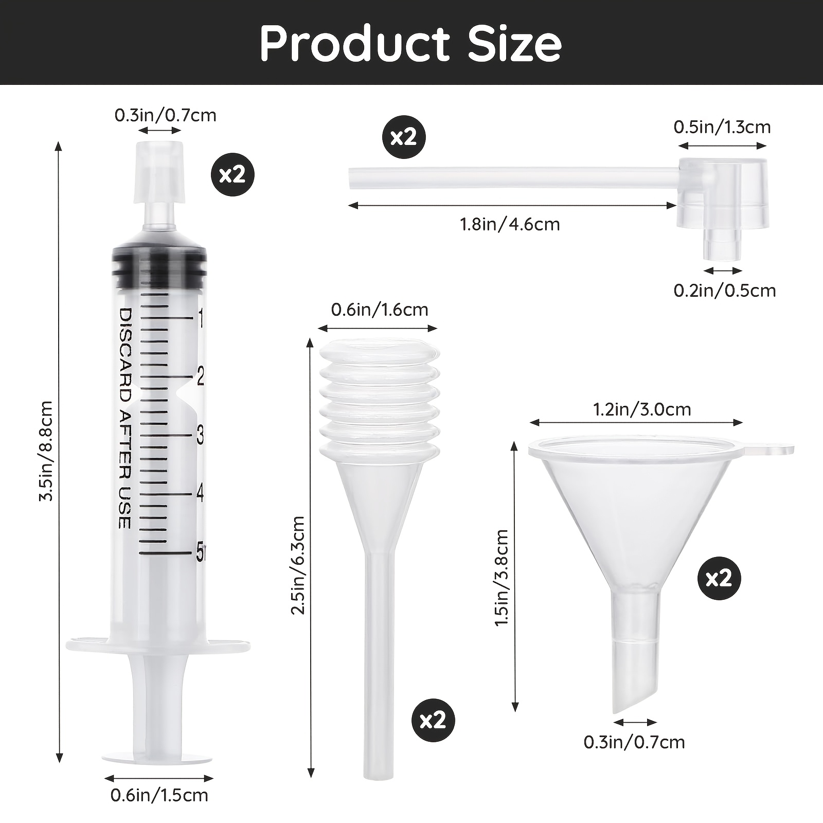 Image of 5ml Perfume Refill Tool Kit, 8pcs Plastic Transparent Perfume Dispenser Transfer Tools Set, Cosmetic Pump Transferring Funnel Travel-ready Fragrance Spray Refill Accessories