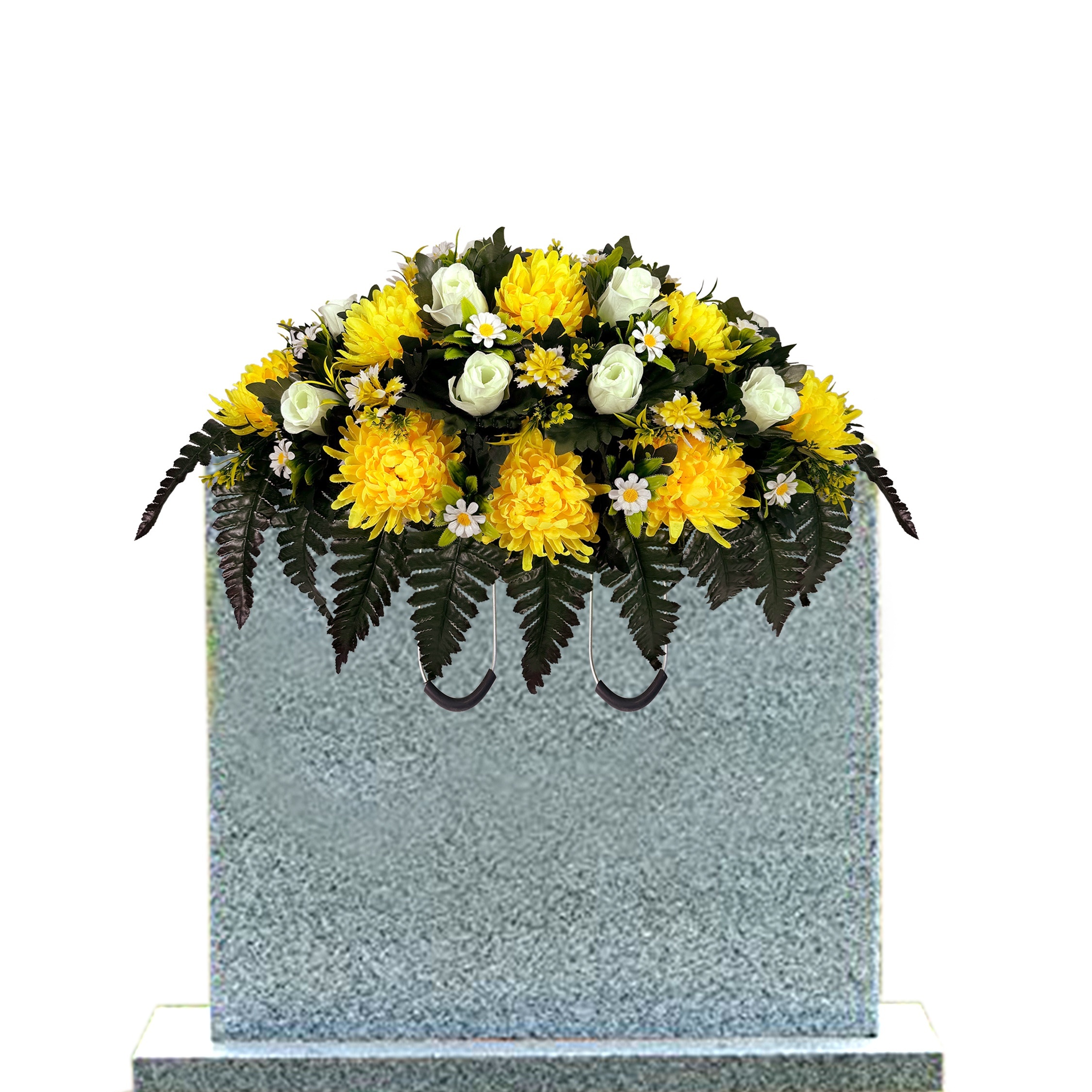 6 Künstliche Metall-Rosen Für Draußen - Wetterfe Produktbild-Vorschau 9