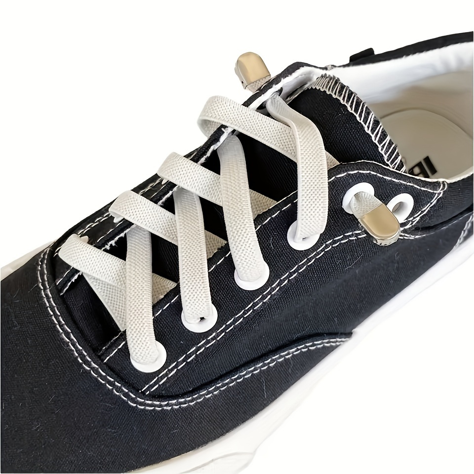 Tie Hiking Shoe Laces Elastic No Tie Shoelaces Men Women Acrylic