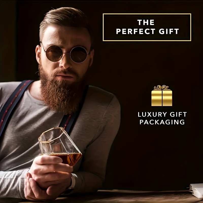 2-Pack Hexagon Whiskey Glasses