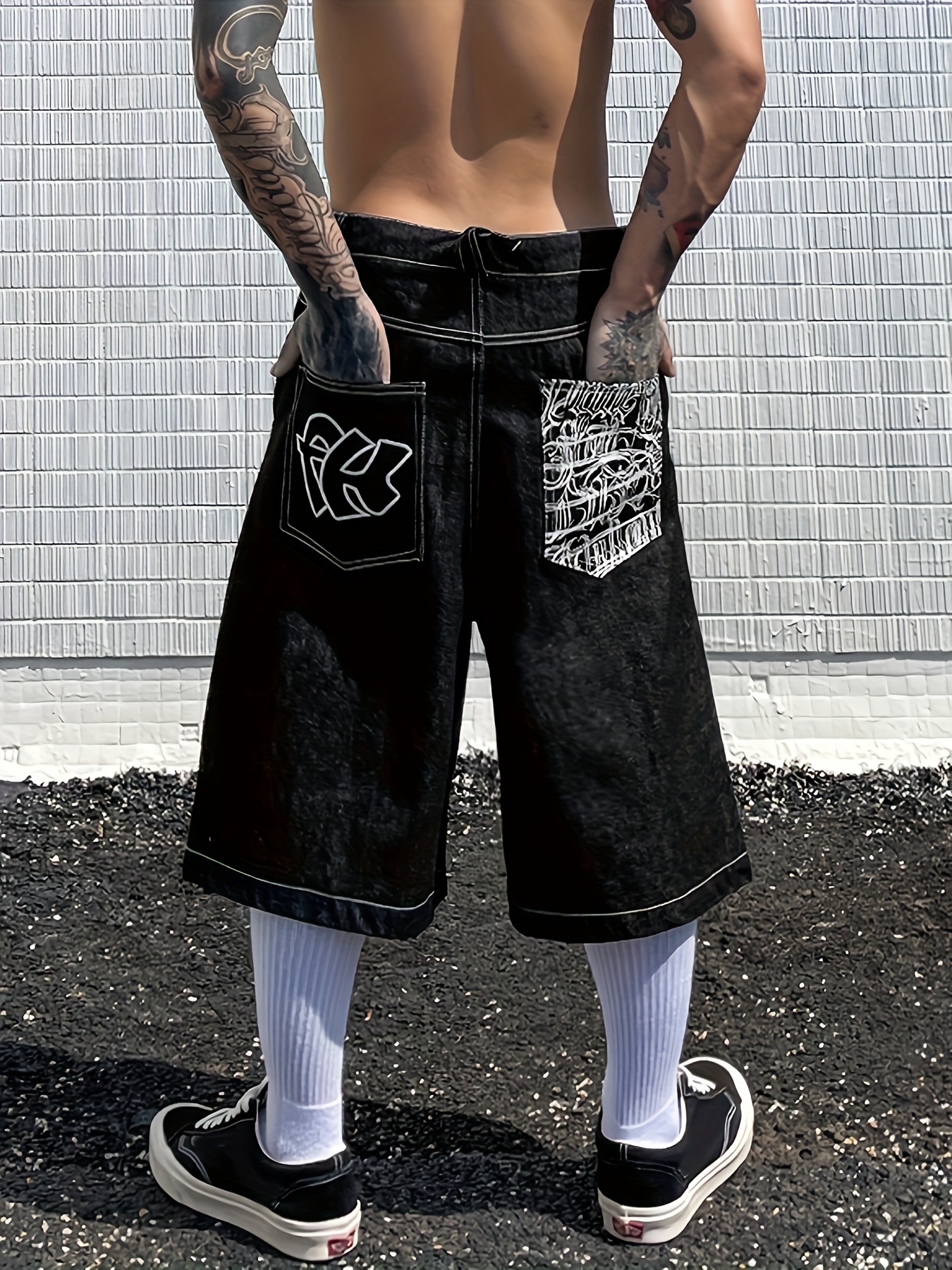 Del Pantalon Moda De Los Calcetines Pantalón Corto Outfit Con