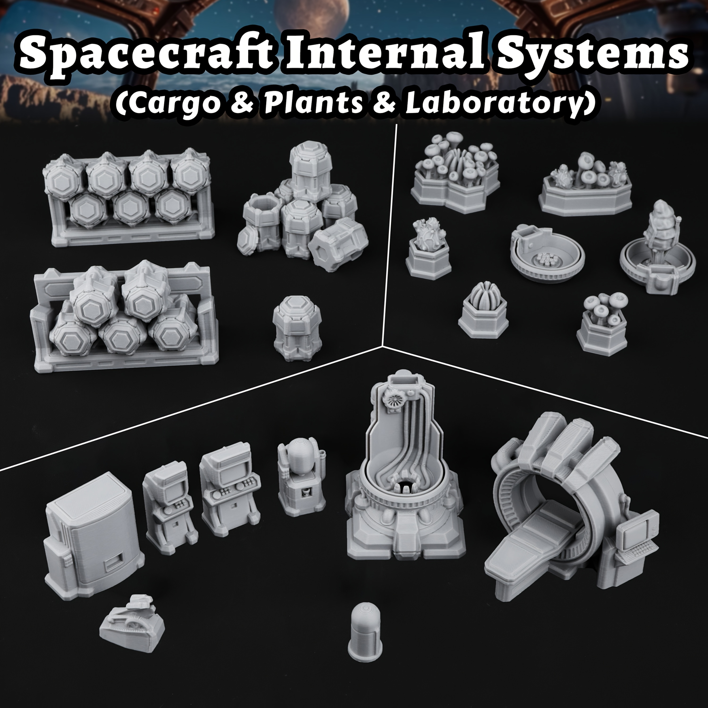space miniatures sold on Temu Australia