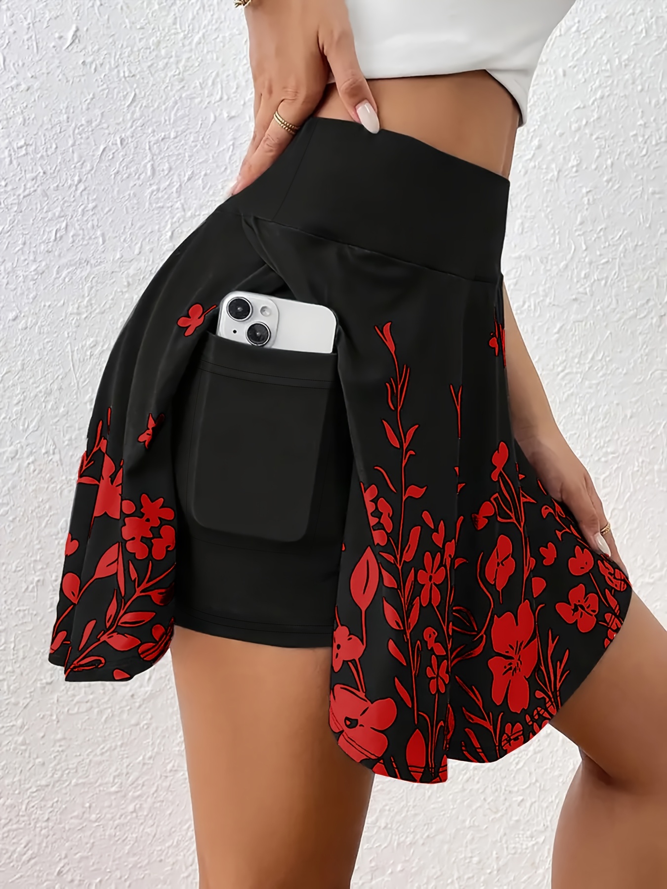 plus size plus size european and   size womens casual   comfortable plus size shorts skirt pants