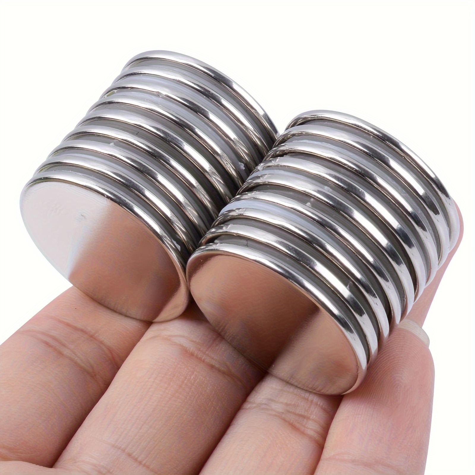 

Pack Of U-polemag Neodymium Disc Magnets, Heavy Duty Metal Round Magnets, 30x2mm, For Refrigerator, Crafts, Home & Industrial Use, With Ideal For Christmas, Halloween, Easter, Thanksgiving