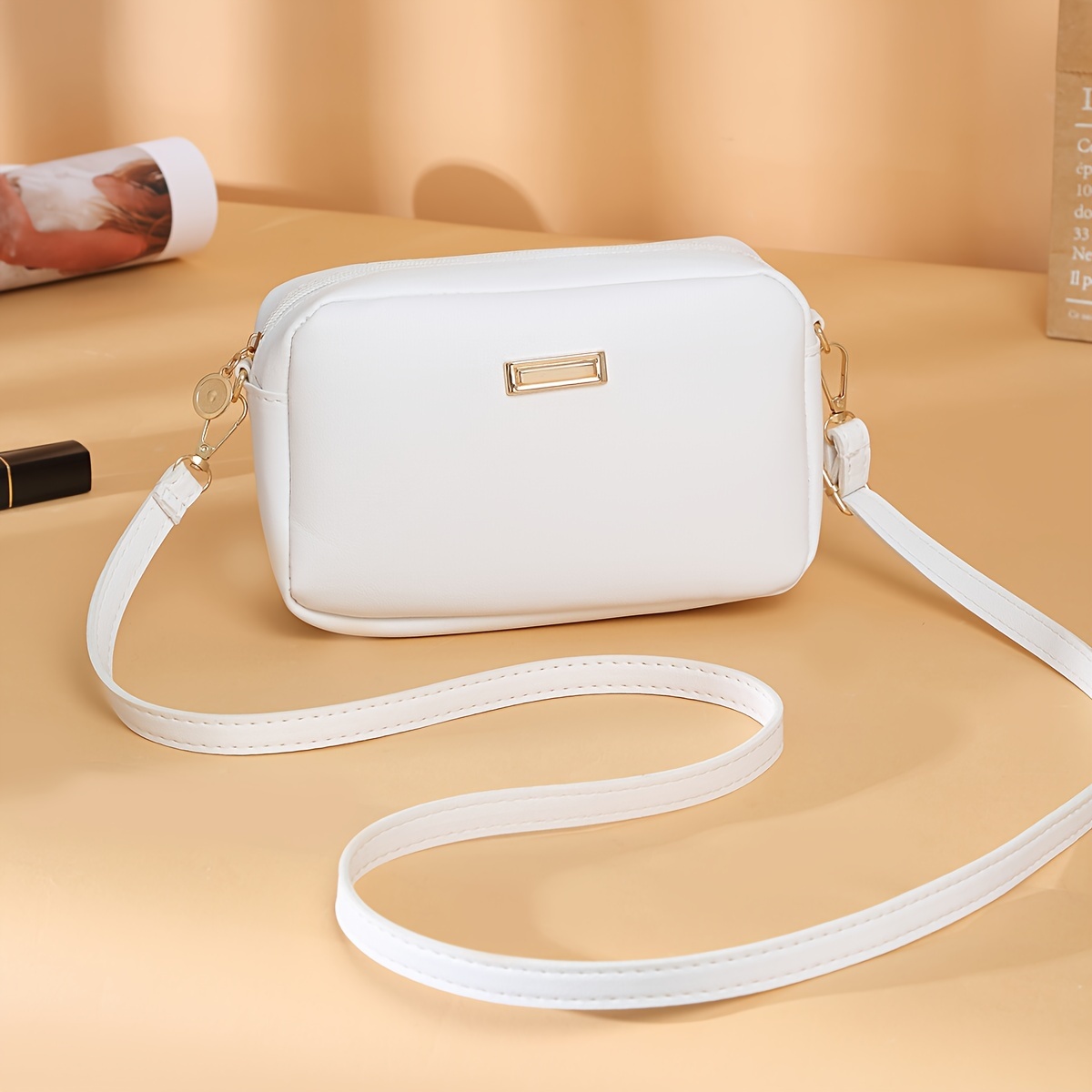 Fashionable Casual Solid Color High-end Women' Easy Commuter Women's Crossbody Bag