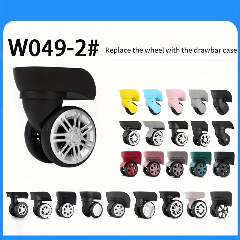 

2pcs Universal Luggage - Plastic Replacement Casters, -to-install , - /, In Guangzhou