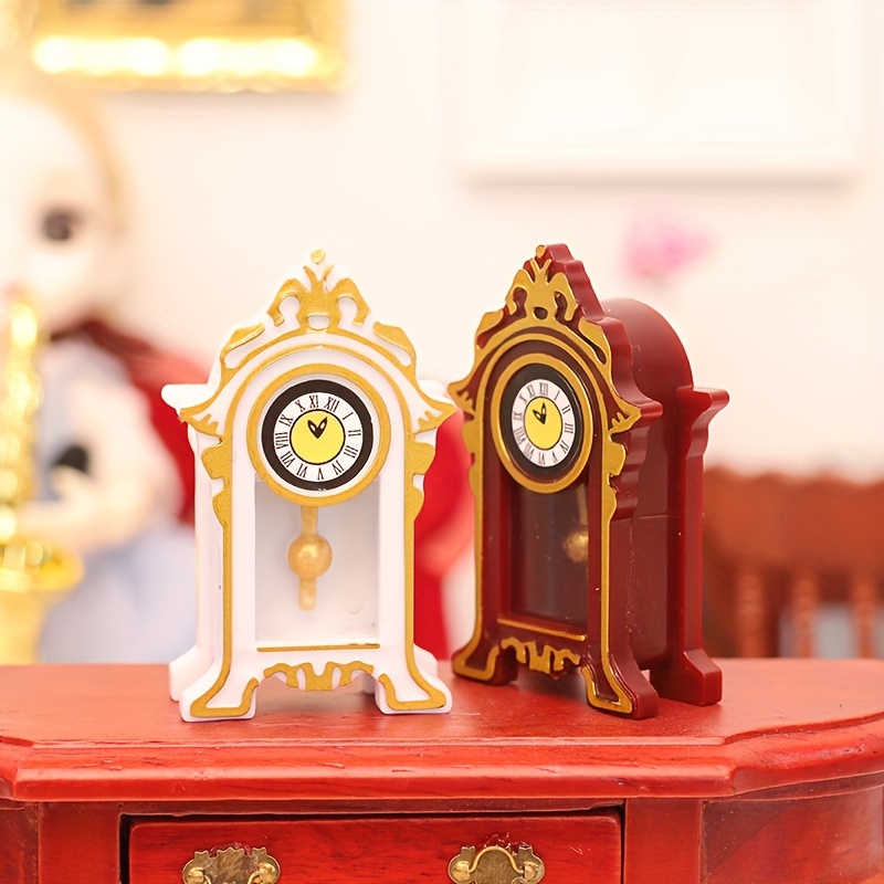 Miniatur Uhren als Puppenhaus Schreibtisch Dekor