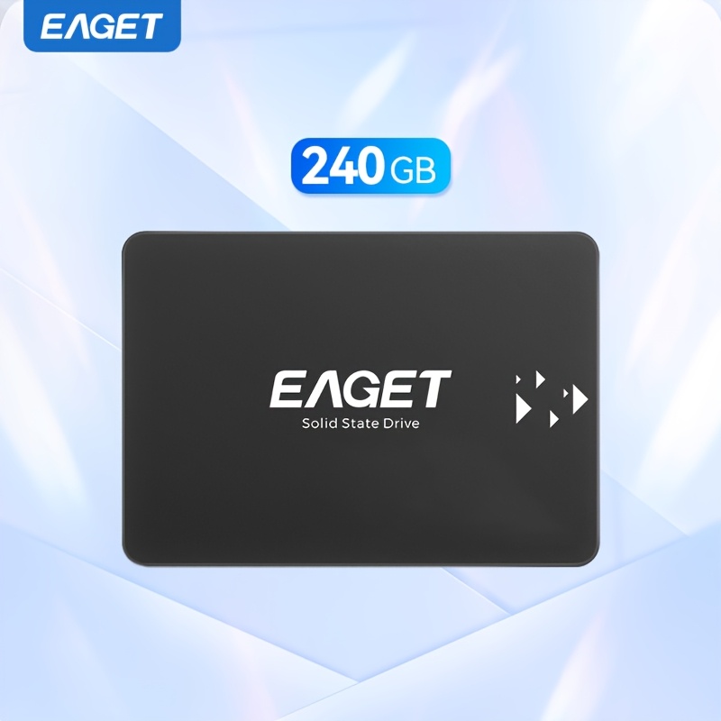 Image of Eaget 120gb 240gb Ssd Sata Ssd 480gb Internal Solid State Drive Sata Iii 6gb/s 2.5" Ssd, Up To 530mb/s, 3d Tlc, Upgrade Laptop Pc And Desktops