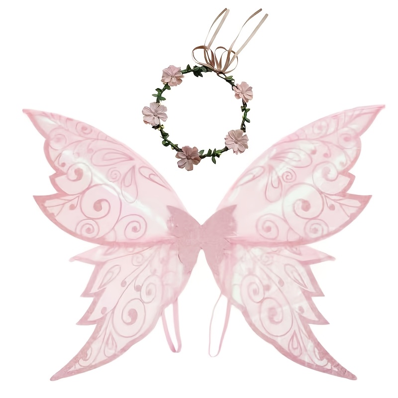 TEMU 2pcs Costume Accessory Set, Fairy Accessory Outfit, Perfect For Party Carnivals And Bachelorette Party Role-playing Parties