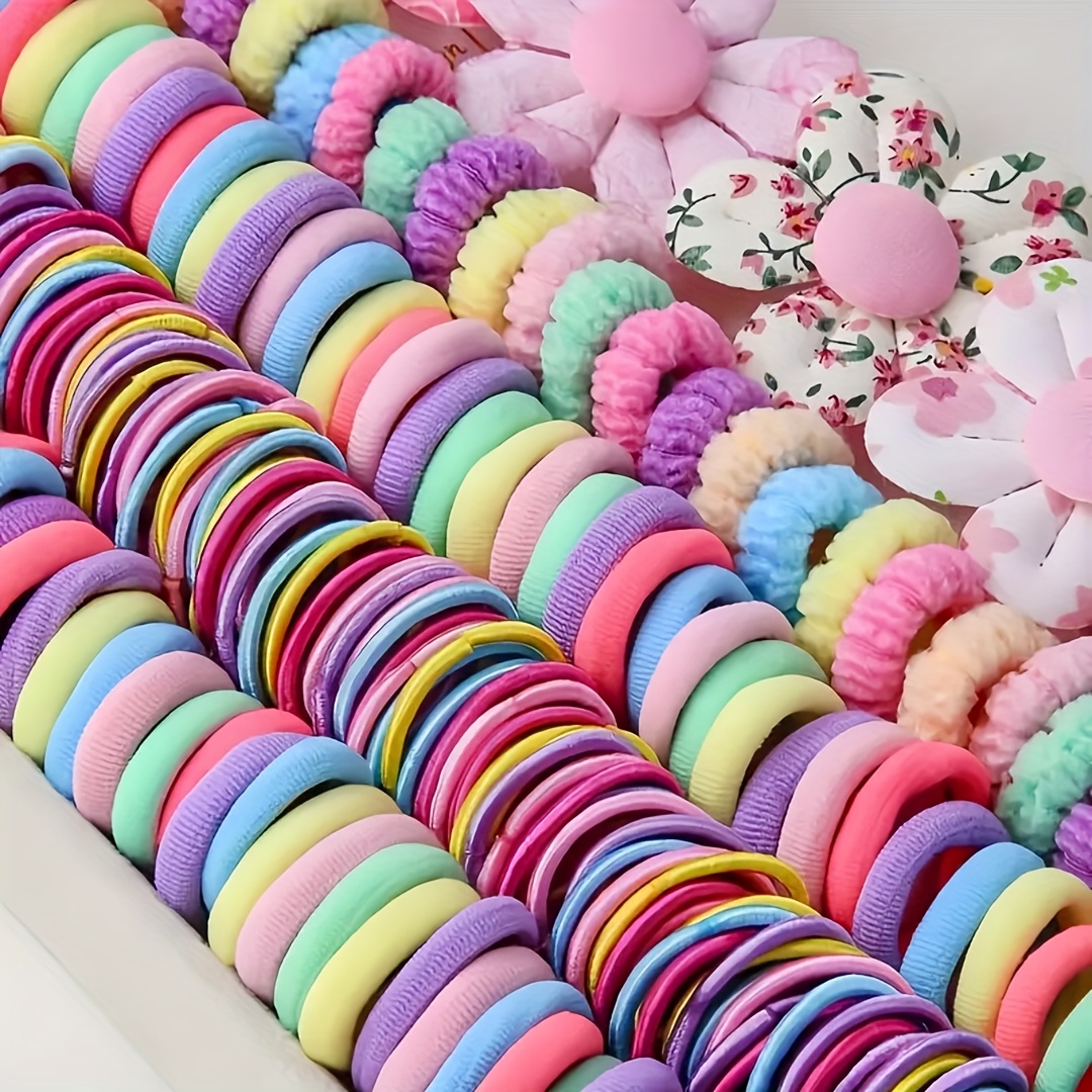 210-Piece Cute Bow and Flower Hair Additions Set