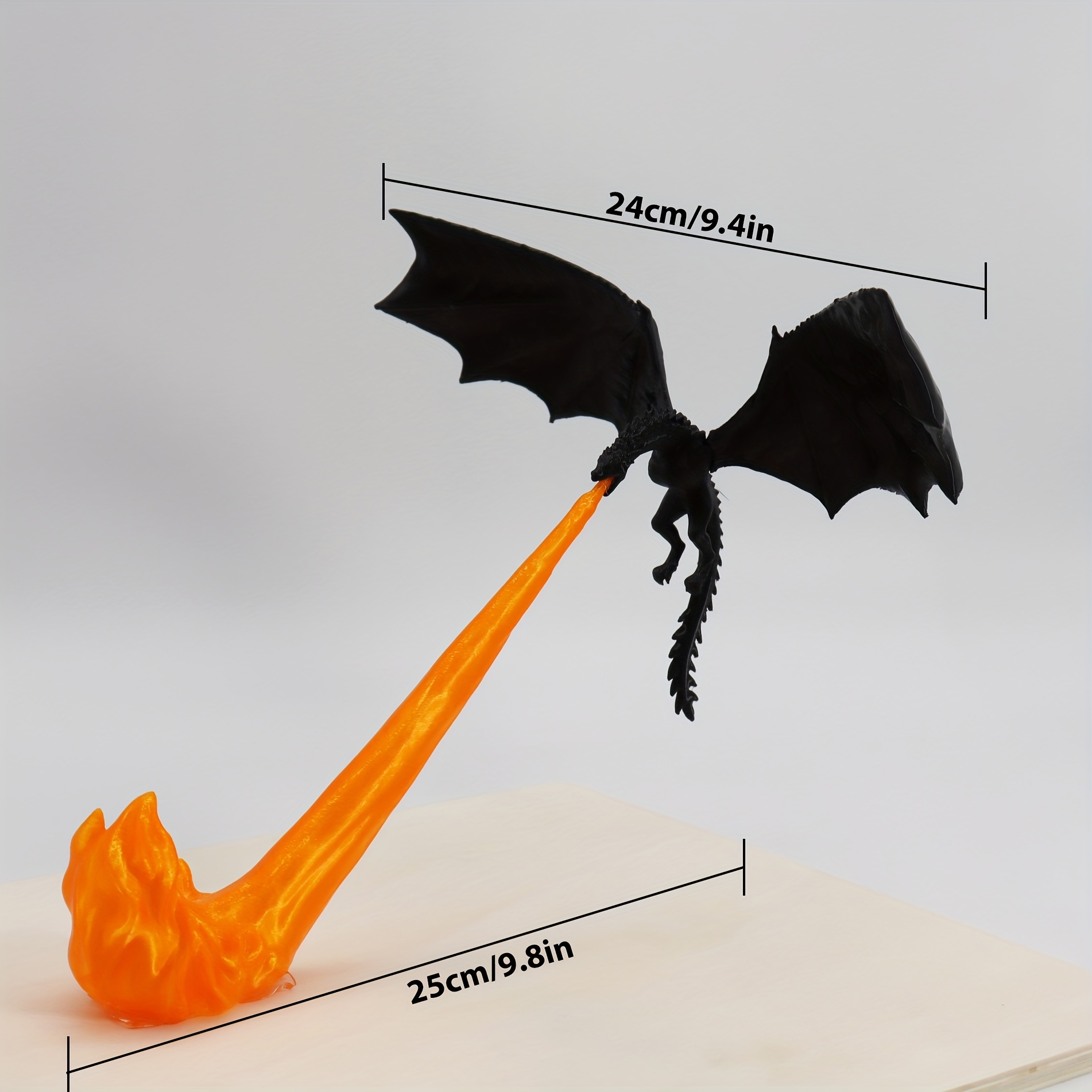 3 burn sculpture ornaments 3d printe spitting fire statues for homes desks cabinets and computer desks Product details 5