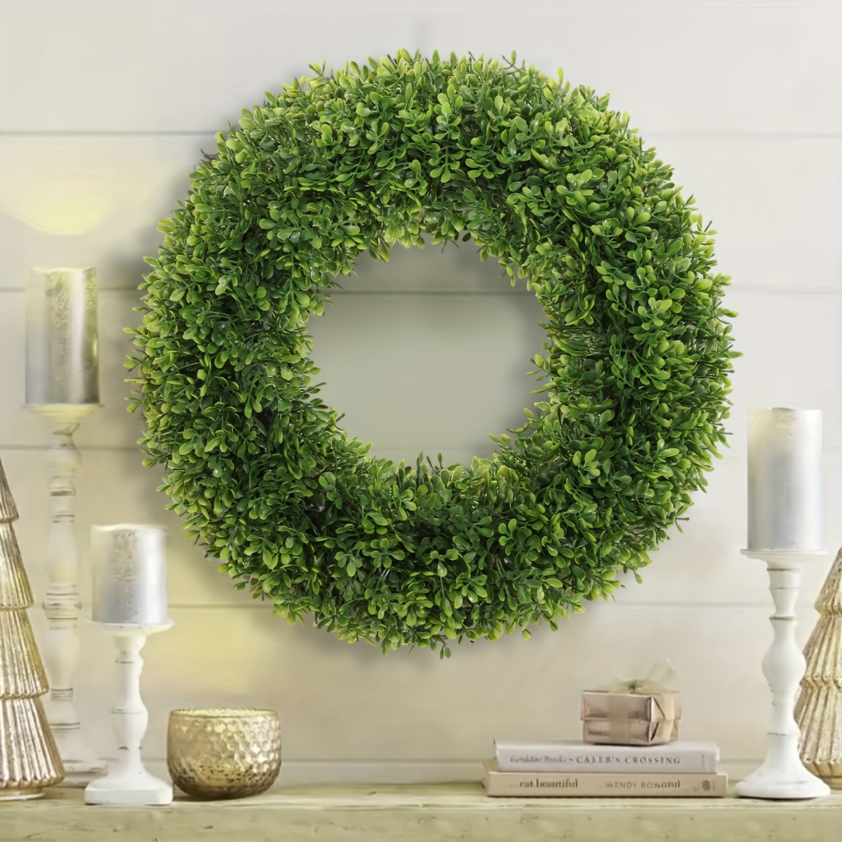 

1pc Wreath - , Pe , , For Rv / Dorm/ Decor, For Weddings, Parties, , , 's Day, Easter, Christmas, & Decoration, Suitable For / Use