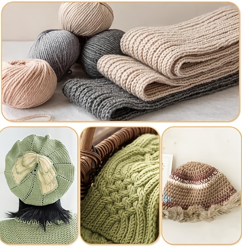Prabangus 15 vnt. rinkinys 750G (26.4Oz) 100% Merino vidutinio pluošto vilnos siūlai