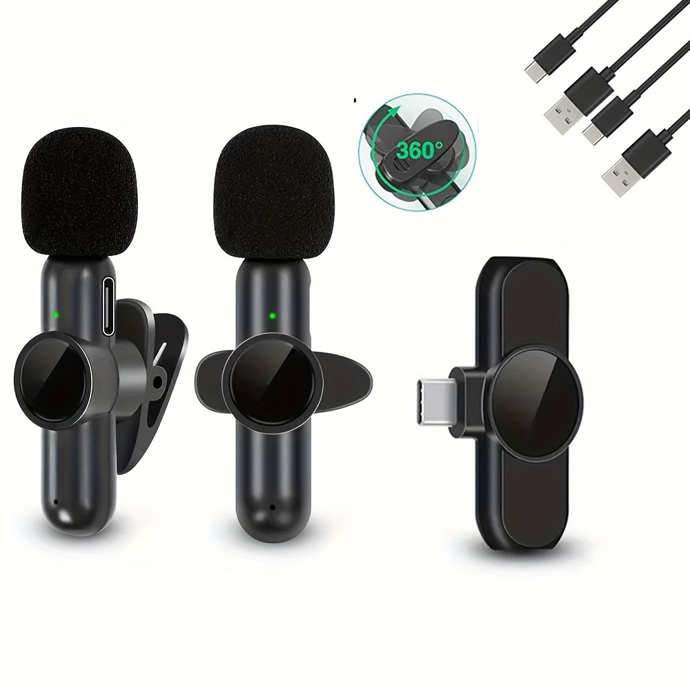 Wireless Lavalier Microphone Android - Temu Canada