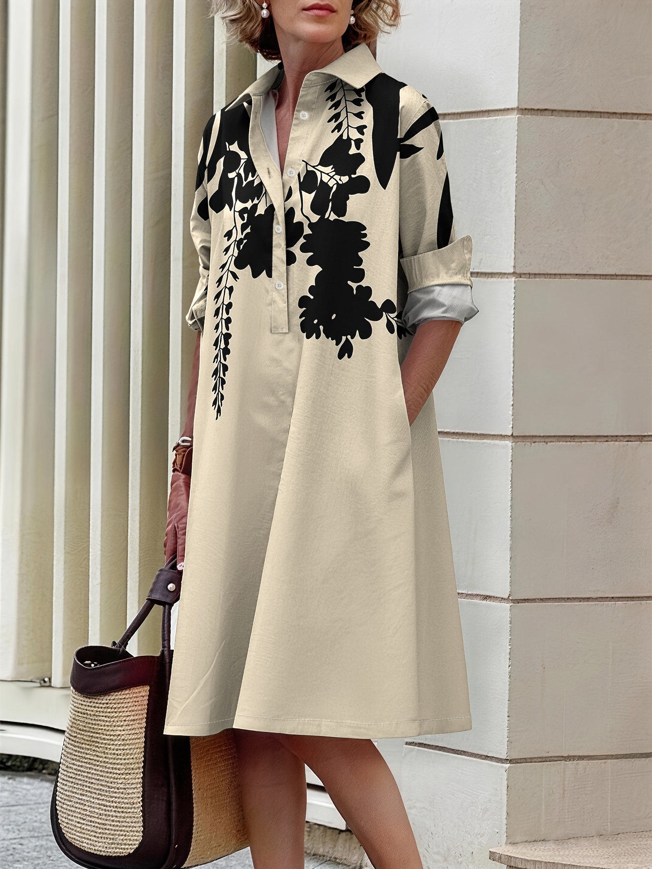 black v cut dress Elena Dress Black