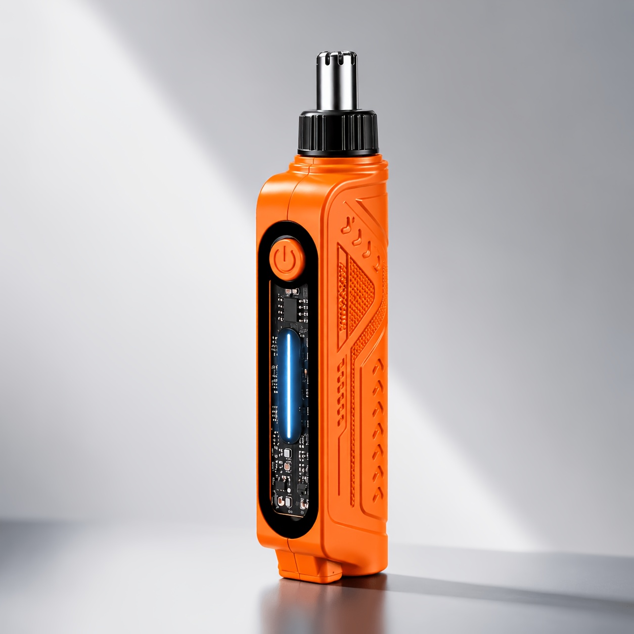 TEMU Portable Electric Nose Hair Trimmer For Men, Usb Rechargeable Facial Grooming Tool With Precision Dual-edge , Compact & Easy-to-carry Design For