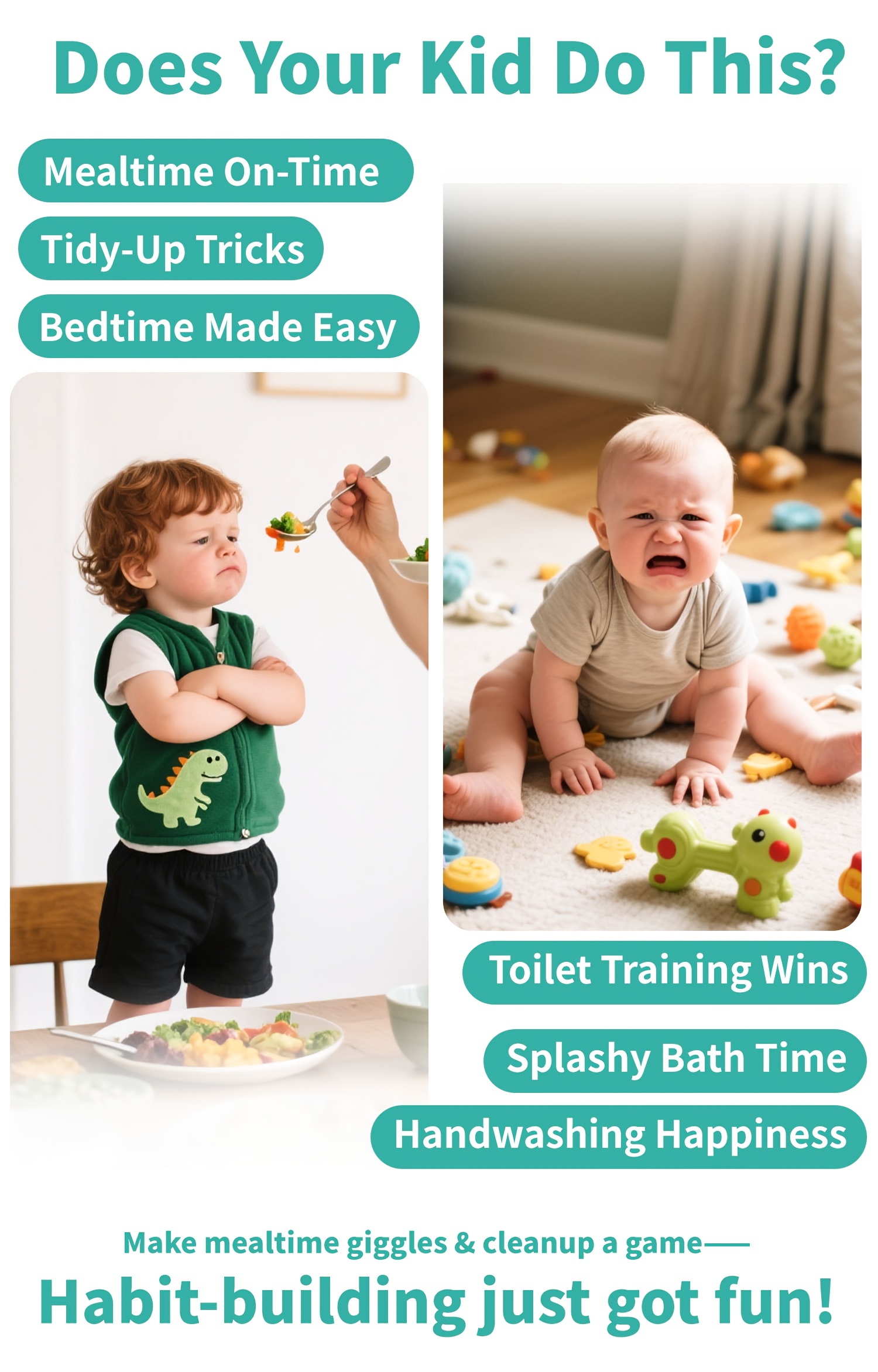 Baby Cow Lift-the-Flap Books, Good eating habit formation, Interactive picture, Cow'S Pizza Day, push-pull book, Early education enlightenment, Illustrated by Canadian Artist, Birthday Gift, Bear Tale