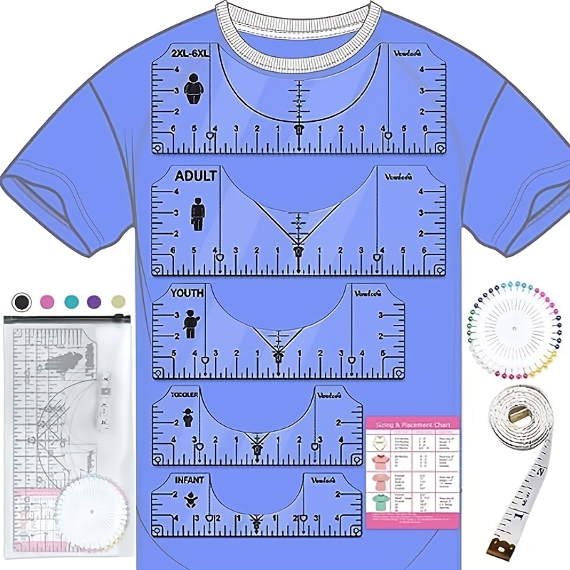 clothing size chart sold on Temu United States