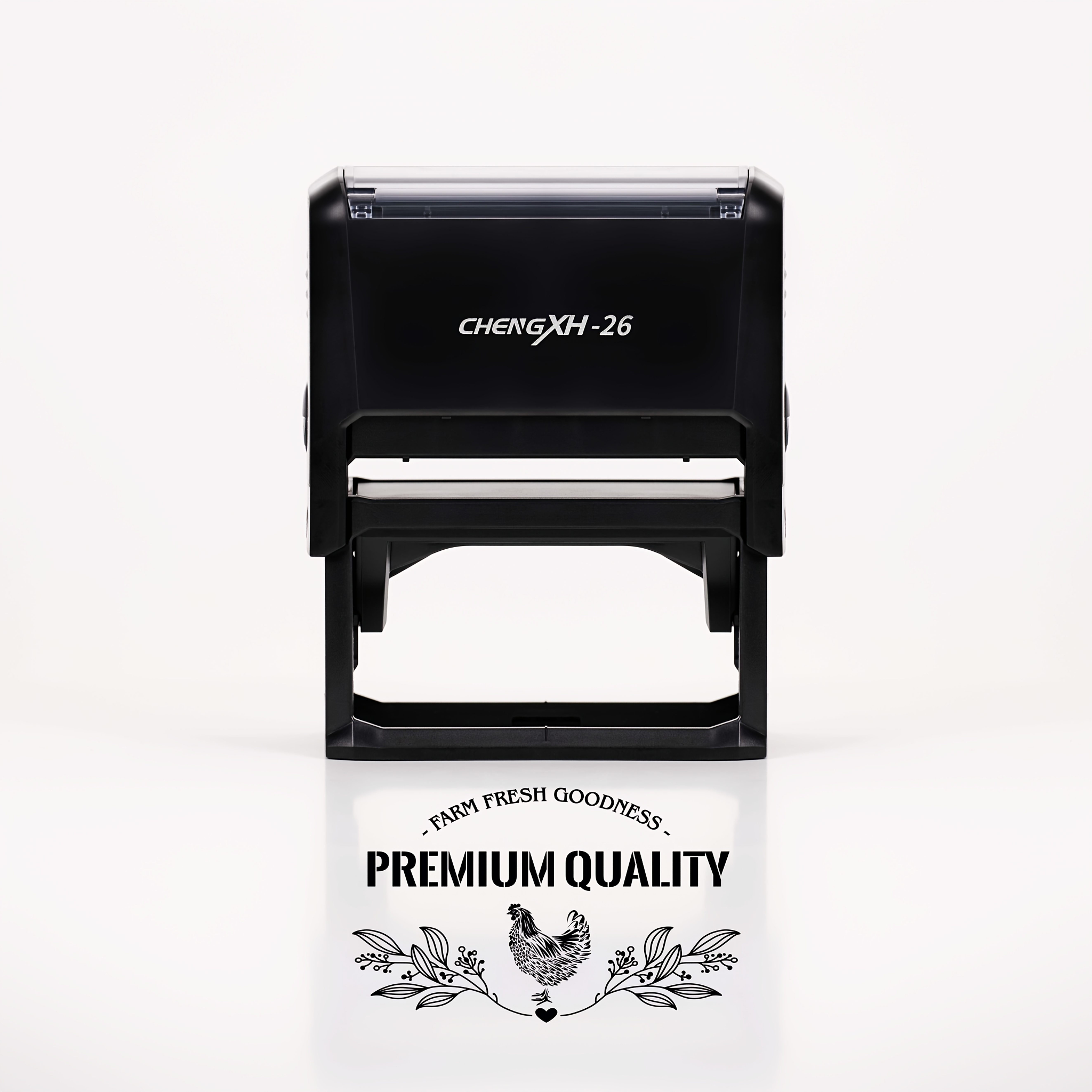 Custom Self Inking Stamp, Large Square Stamp With Logo, Teacher/family Seal, Office Gift Idea