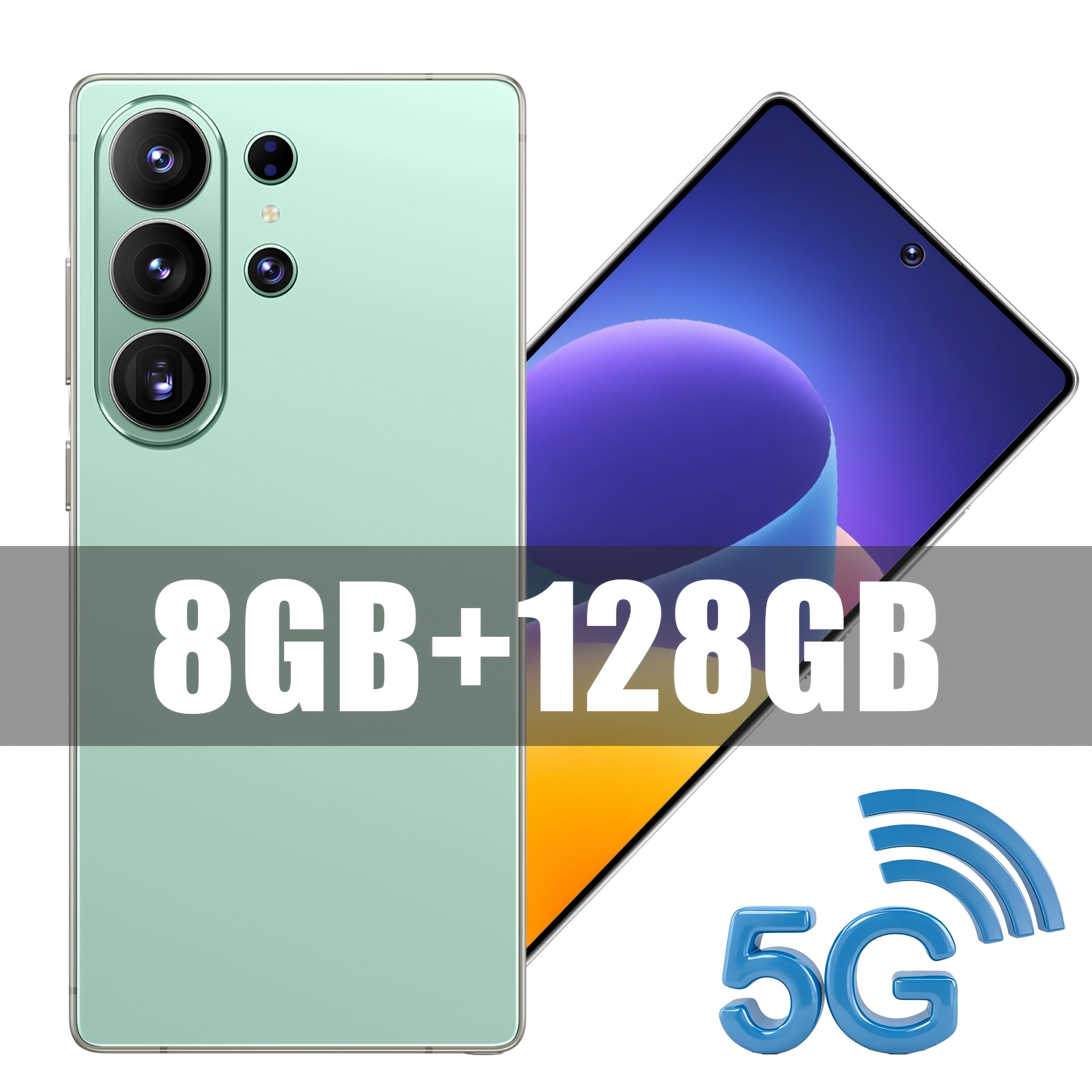 Image of 5g Smartphone, Sim Lock-free, 8+128 Gb Large Storage, 6.8-inch Hd Touchscreen, , In Different Colors, Long , Fast Charging Function, Dual Standby, Gps, Including Stylus
