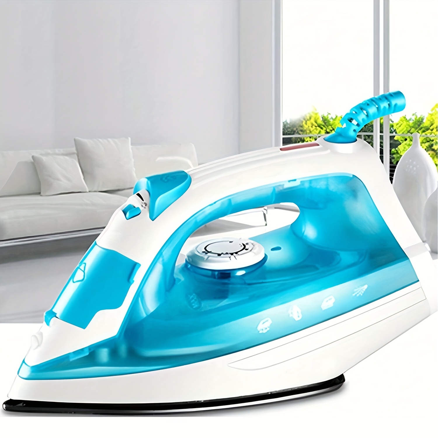 compact travel iron designed for home use featuring adjustable heat settings and   of removing wrinkles from   wet and dry fabrics Product details 0