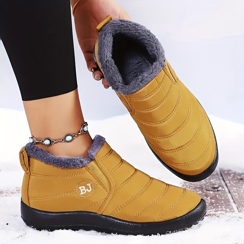 Couple Style Casual Snow Boots, Non-Slip Short Boots