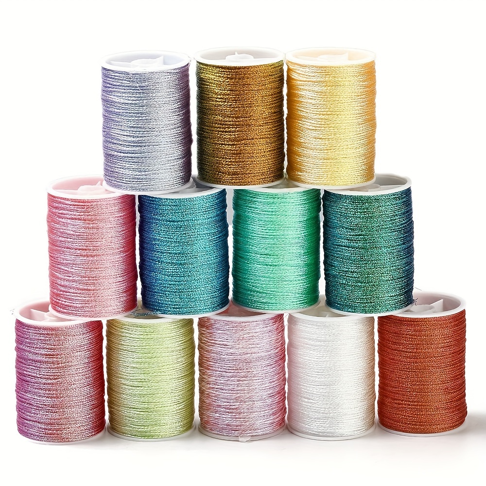 

12 Rolls - 228 , 19 Per Roll, Inelastic Thread For Jewelry , , Tag , Christmas Ornaments, Hanging Decoration, And Wrapping