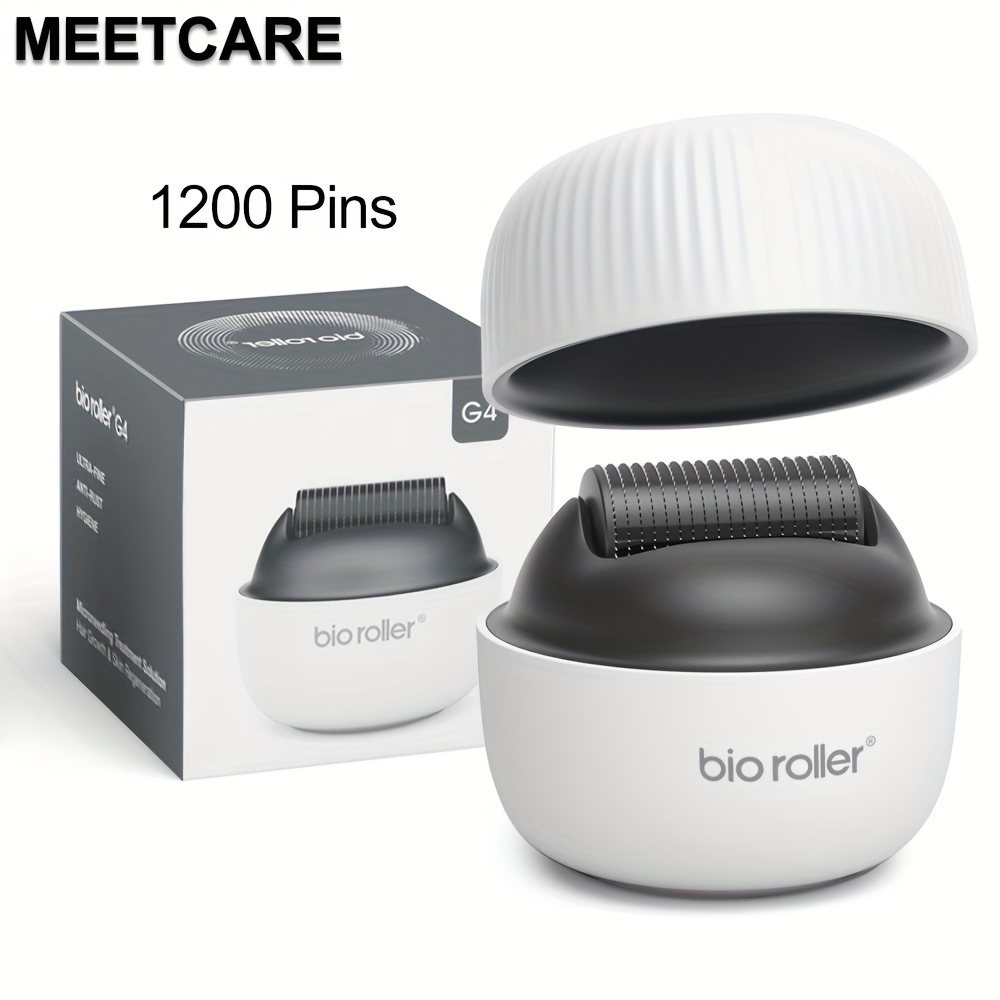 

Bio G4 Derma Roller Microneedle 1200pin Needles For Beard Hair Care Dermaroller For Men Women