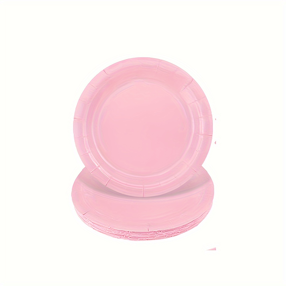 Light Pink Disposable Plates Set 120 Pack Light Pink Fancy Plastic Plates W 10pcs 20pcs 50pcs pink supplies light pink paper - Temu Türkiye