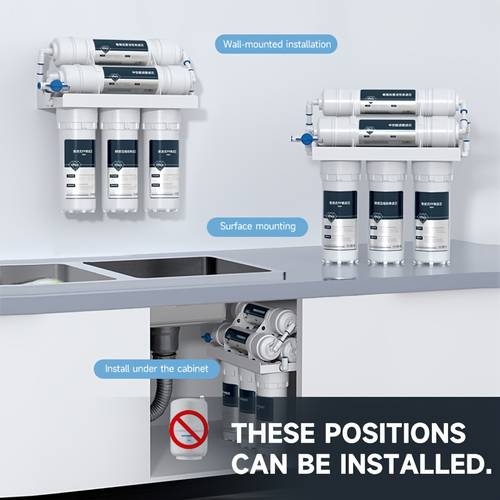 water purifier household six stage ultrafiltration water purifier kitchen tap pre filter 6 stage purification water purifier tap water purifier filters sediment algae reduces scale and taste filter element replaceable