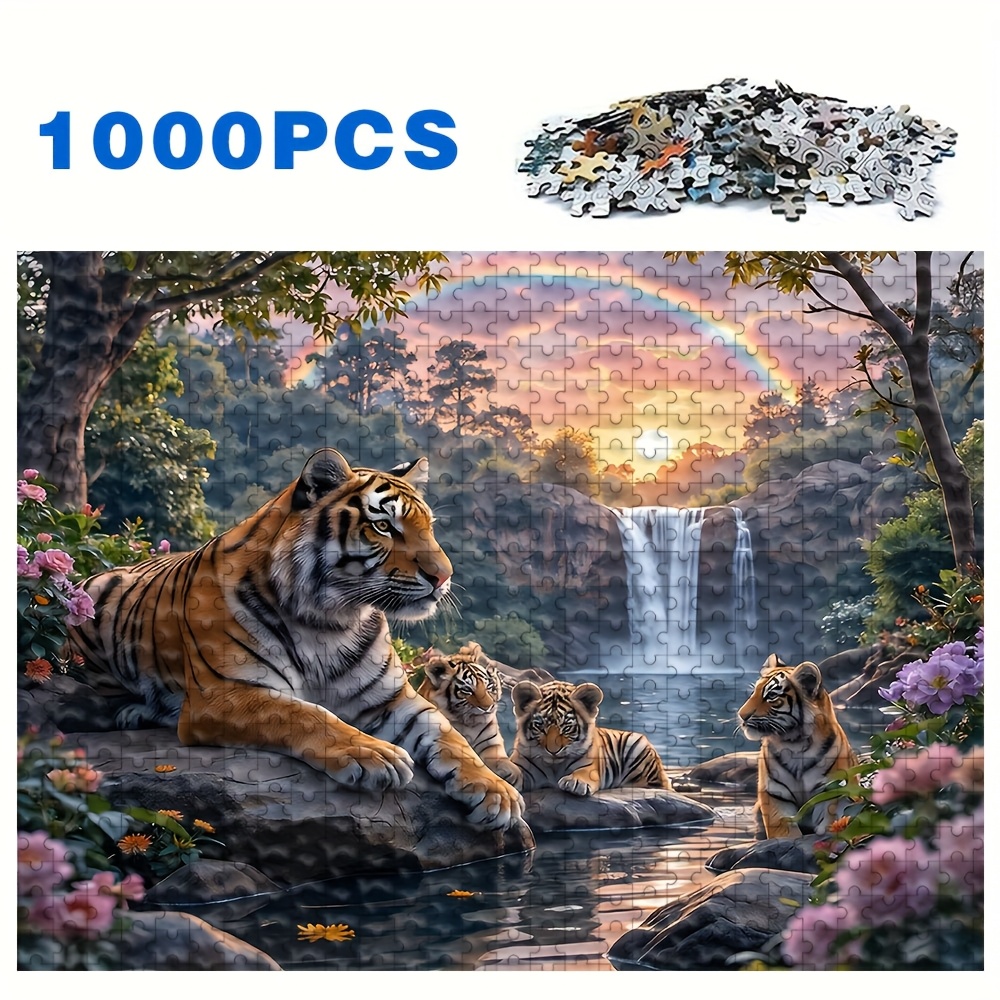 Image of 500/1000pcs Adult Jigsaw Puzzles, High Quality, Fun And Relaxing Family Game, Ideal For Birthdays, Christmas, Halloween, Best For Gifting, By Puzzle Enthusiasts