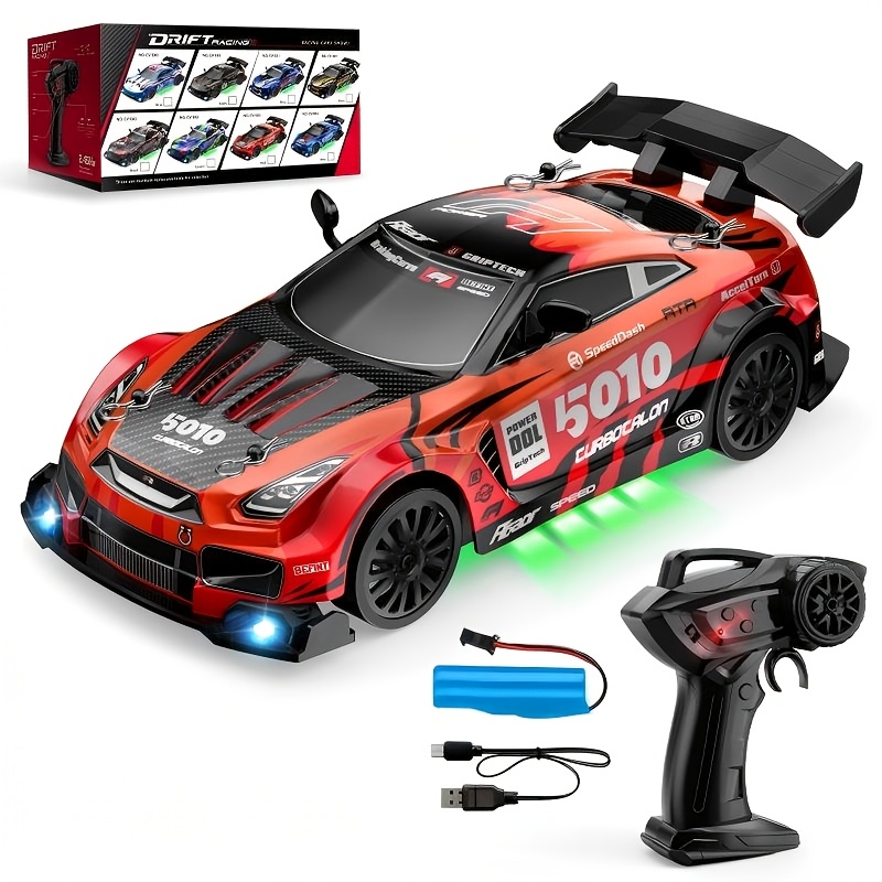 Image of Ridzori :24 Drive Drift Remote Control Car Speed Change Rc Remote Control Toy Car Racing Drift Electric Toy, Equipped With A Remote Control Range Of About 50 Meters Meters, Equipped