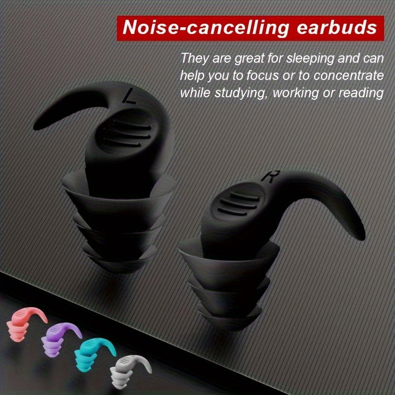 

Earplugs, Swimming Diving Comfortable Earplugs - Elliptical - Unscented, No Or Battery