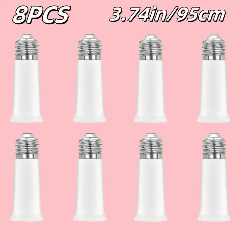 E27 Adjustable Light Socket Extender – Vertical 90° & Horizontal 360° Rotation, Flame-Retardant PBT, 4A 100-230V For Bulbs