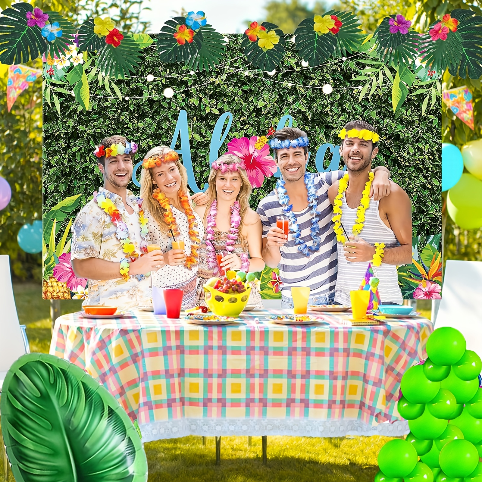 Fiesta Hawaiana Luau Decoración Fiesta Hawaiana Pack Con