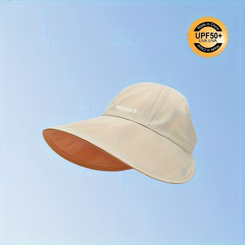 KIAZHAO Sombrero para Sol Mujer Sombrero De Sol De Verano para Mujer,  Sombreros Ligeros con Visera De Cola De Caballo, Sombrero De Playa con  Cordón De