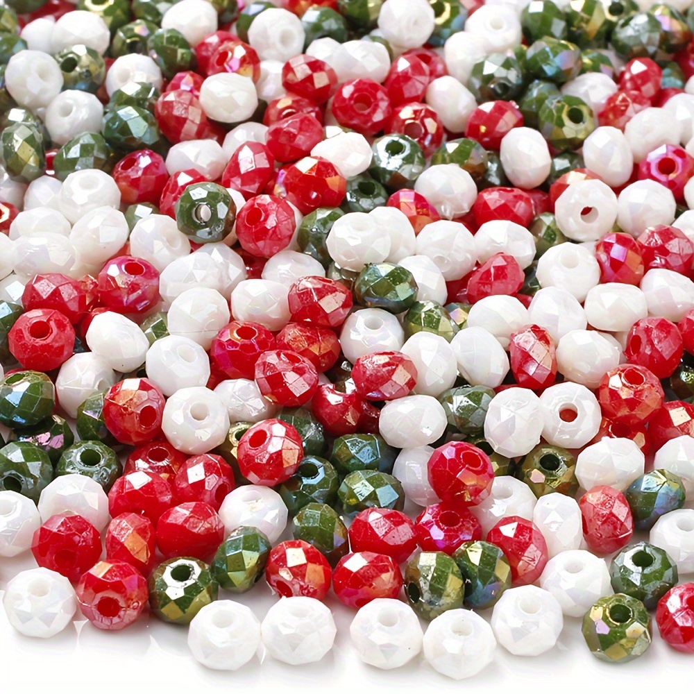 

500pcs 6mm Christmas- - For , Necklaces, Bracelets & Phone
