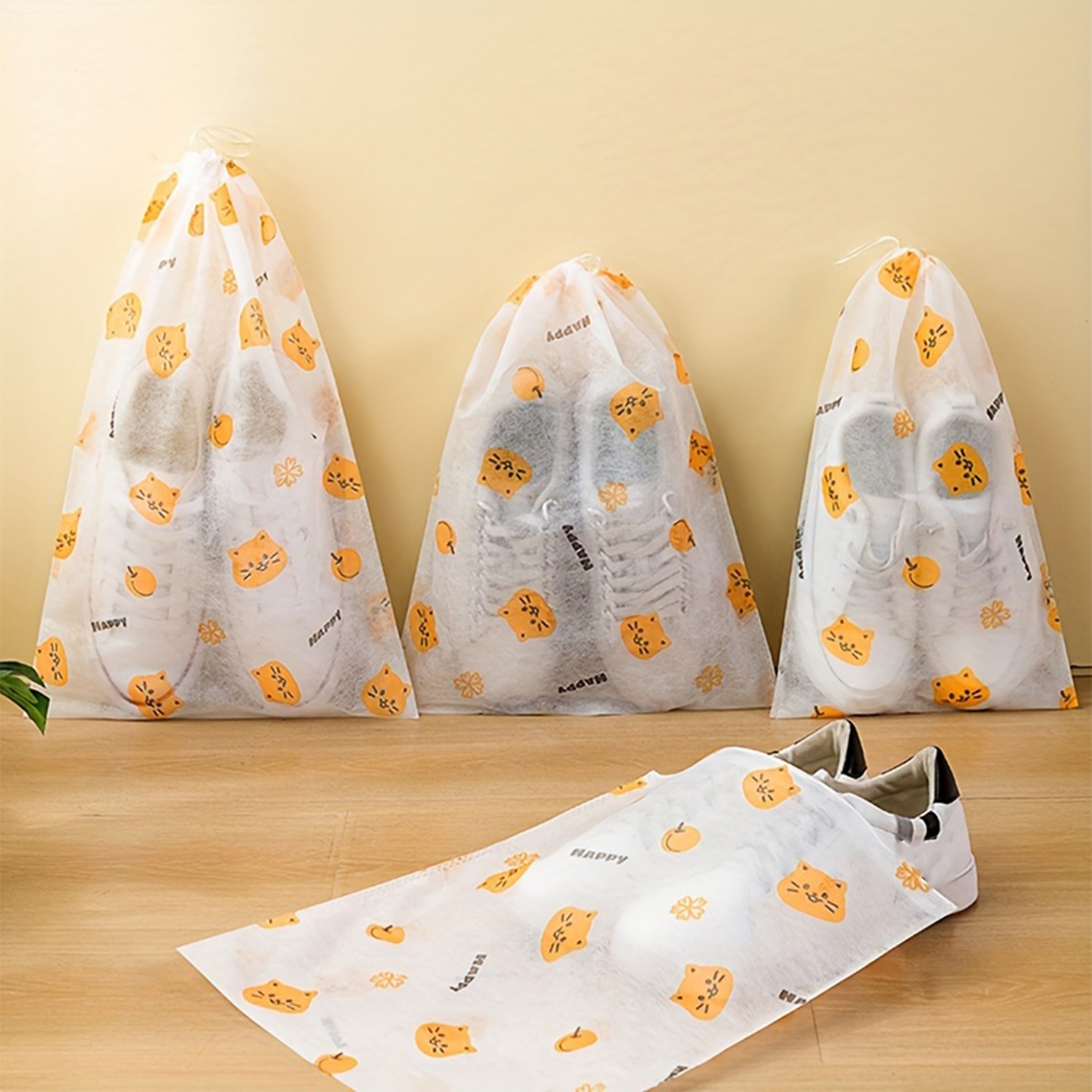 10 bolsas para guardar zapatos, arma mágica contra el polvo y el amarillamiento, hechas de tela no tejida, protegen fácilmente tus tenis blancos, ideales para zapatos grandes o pequeños