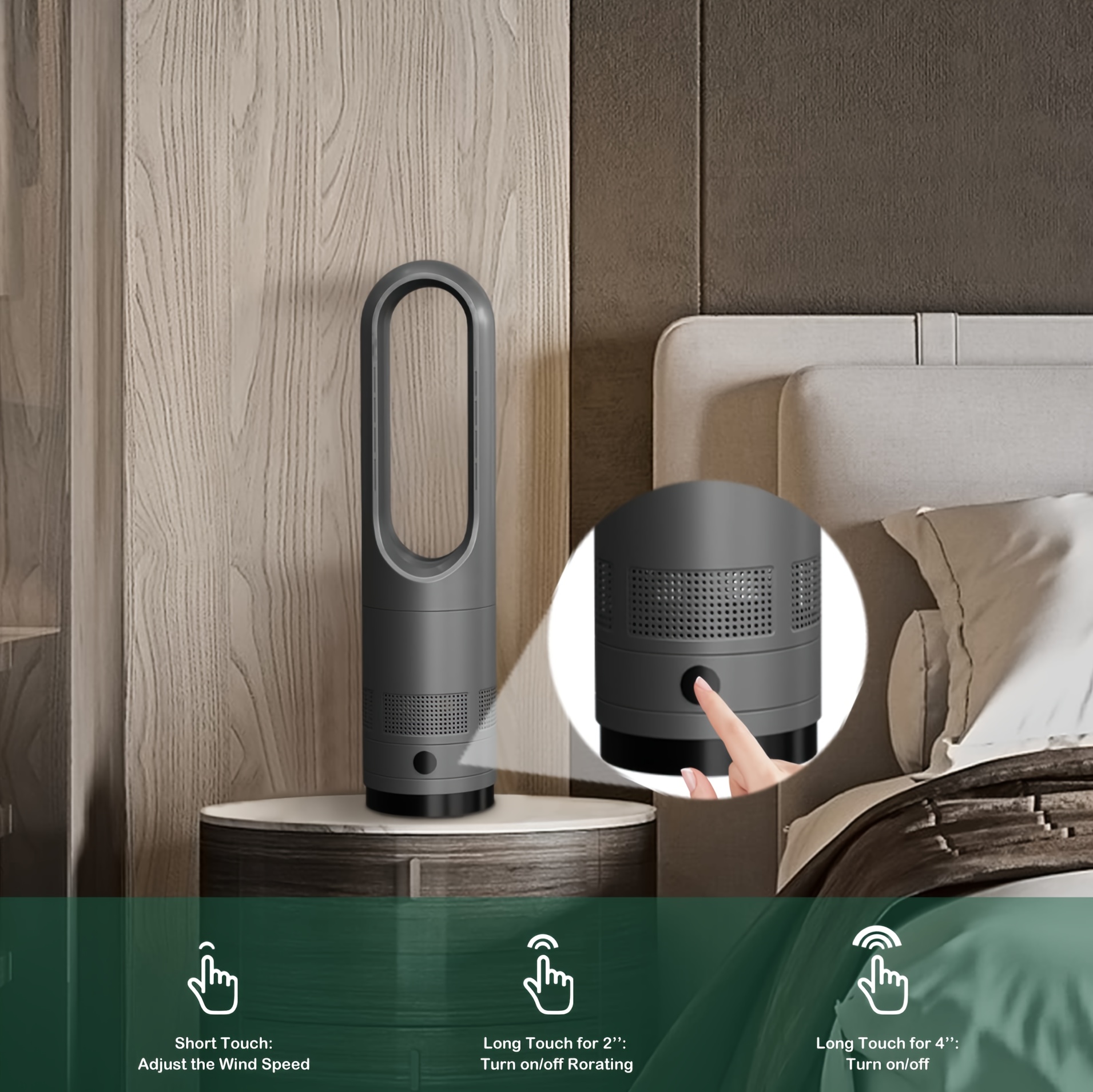 Bladeless Fan Dyson Am09 Remote Control Bladeless Fan Quickly