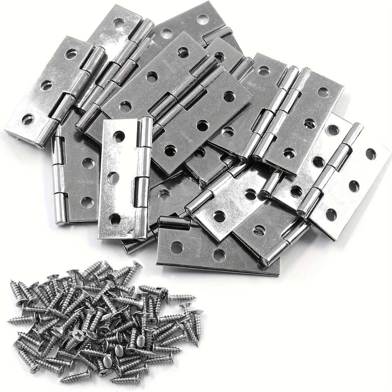 3x3 Ridious 3x3 Heavy Duty Cabinet Hinges Door Hinges 3 Inch Matte 40 Pack Matte ...
