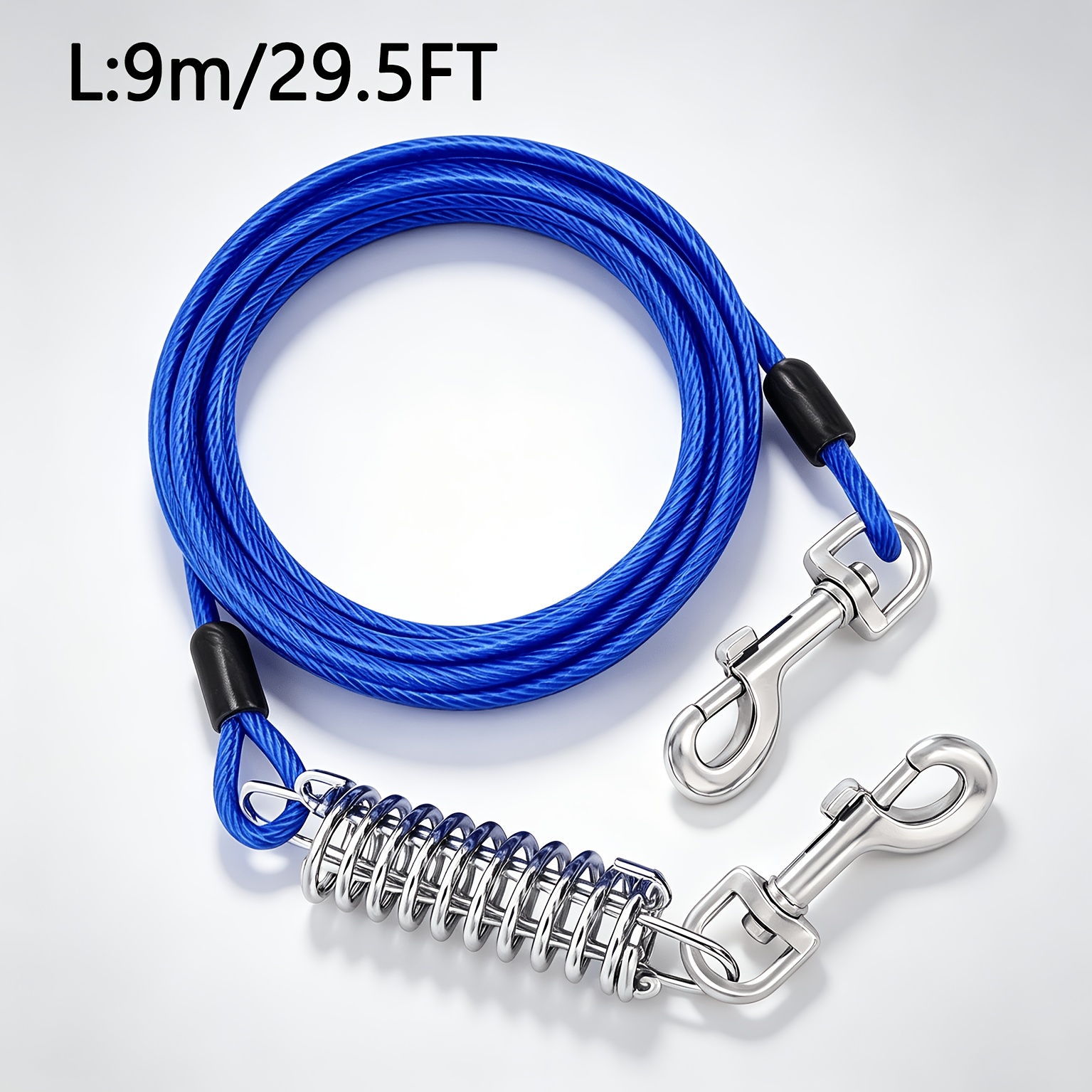 High-Quality Dog Leash with Shock-Absorbing Spring