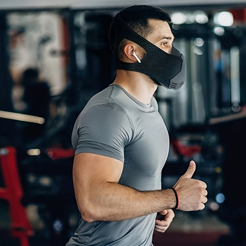 Breathing Mask for Cardio - Boost Stamina, Training Mask for Jogging, Workouts, Fitness, And Athletic Training, Without Battery