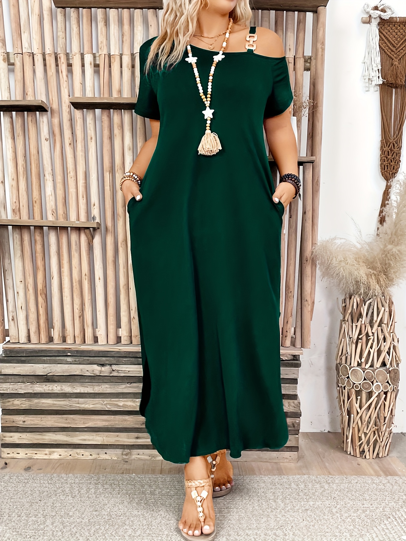 plus size spring summer fashion womens dress plus size - Temu