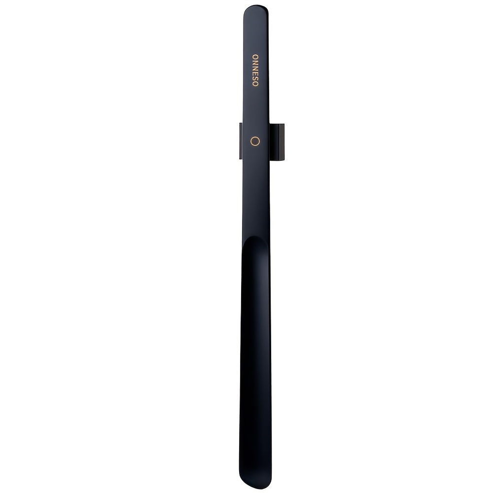 onneso 55 5cm   wood magnetic shoe horn solid     space saving magnetic attachment shoe lifter for elderly and pregnant women effortless shoe wearing without bending over household entryway shoe puller suitable for all