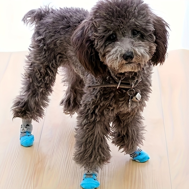 24pcs Non-Slip Pet Paws Socks for Dogs