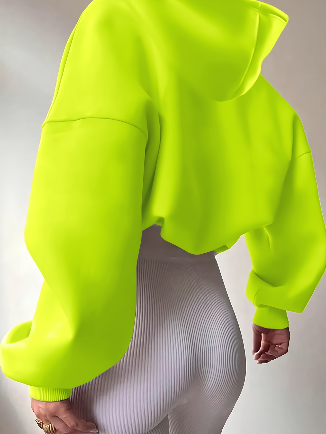 Neon Outfits Bright Green Hoodie Women's Lime Green Hoodie
