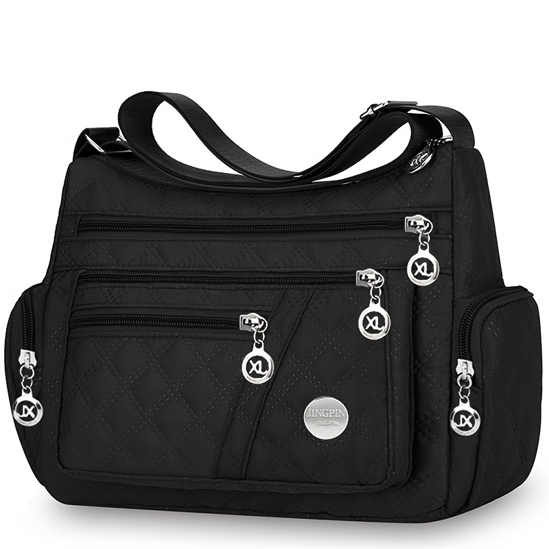 TEMU Women's Shoulder Bag - Unisex Square Bag Women's Crossbody Bag New Large Bag Messenger Bag Fashion Versatile Briefcase [slider Random]