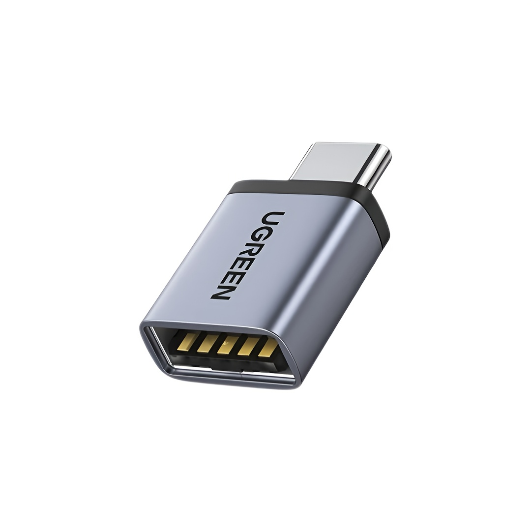 E-shop 1er-Pack Ugreen Typ-C auf USB3.2 OTG Adapter | Weiblicher Konverter, Datentransmission, Leichtgewicht, Hohe Geschwindigkeit, Multifunktional,