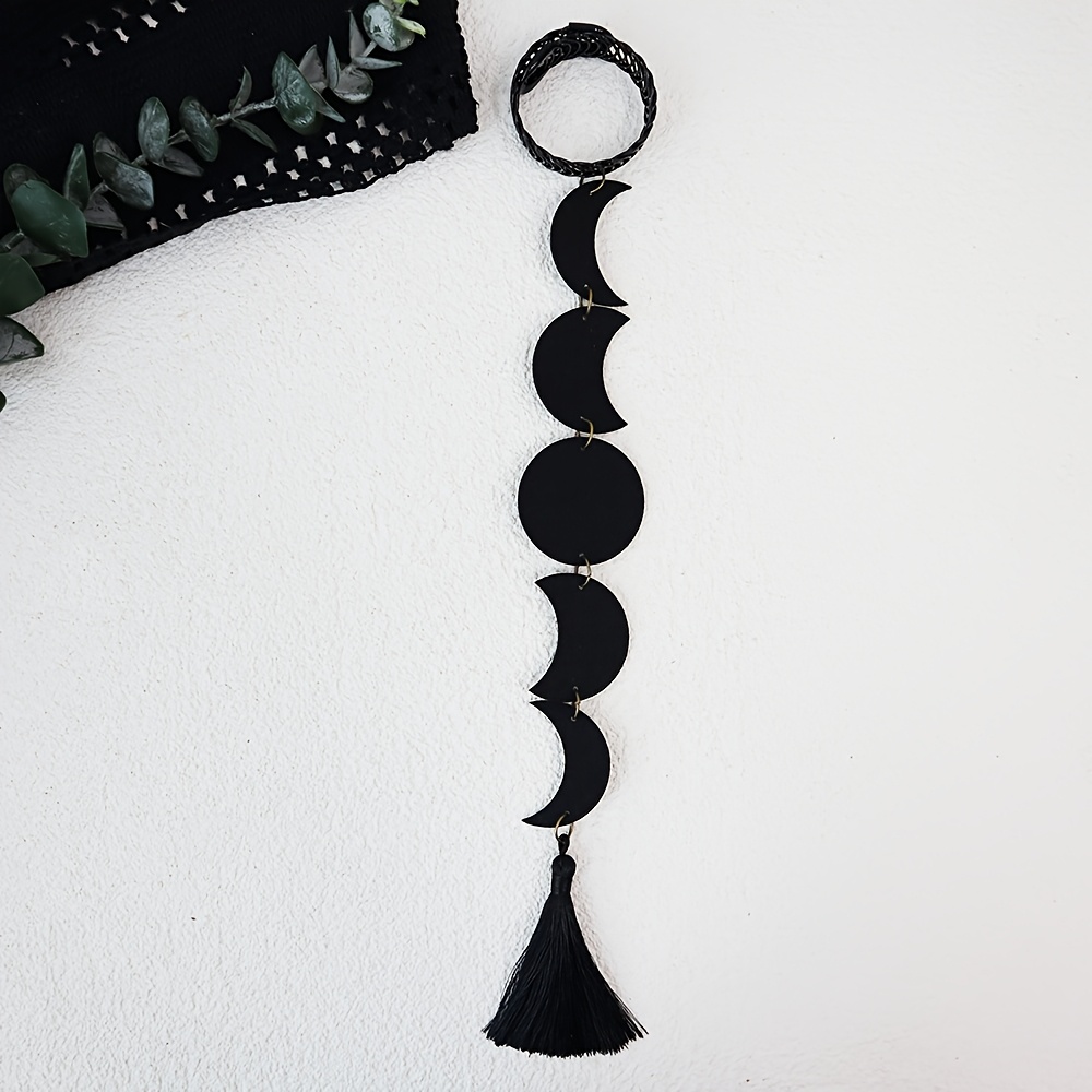 TEMU 1pc Ornement Phase Lune Accessoire Attache de Rideau Support de Rideau Rideau de Retenue pour Décoration de Bureau à Domicile